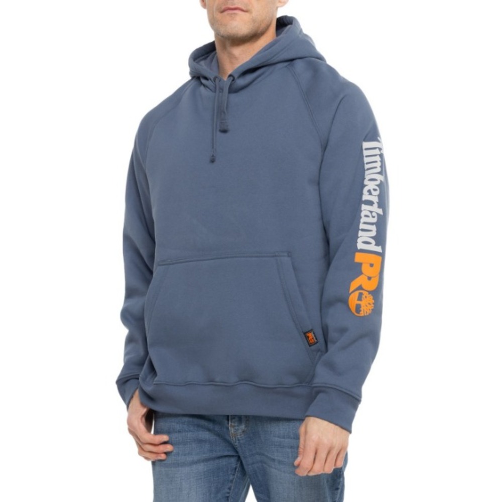XL Timberland PRO Honcho Hoodie Pullover Sweatshirt‎ Vintage Indigo